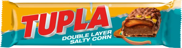 Piena šok. Salty Corn ar sāļo karameli 48g, Tupla