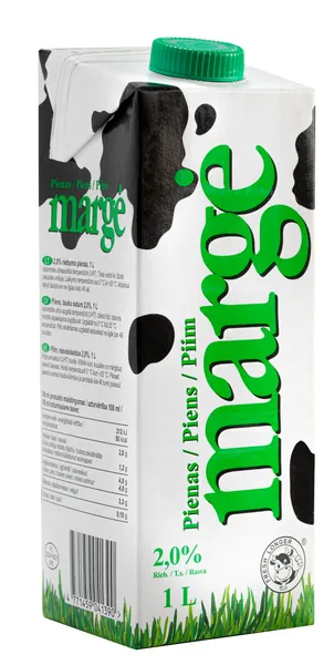 Piens pasterizēts 2% UHT 1l, Marge
