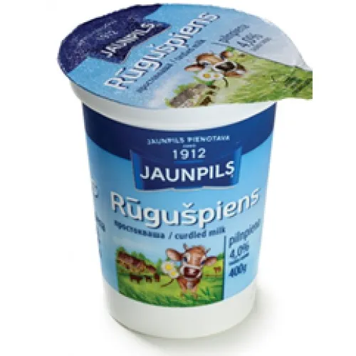Rūgušpiens Jaunpils 4% 400g