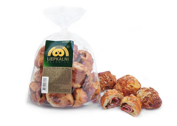 Pīrādziņi Pildītie šķiņķa rullīši 300g, Liepkalni