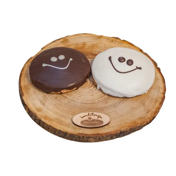 Prjaņiks ar glazūru balts "Ģīmītis" 100g, Anada konditoreja