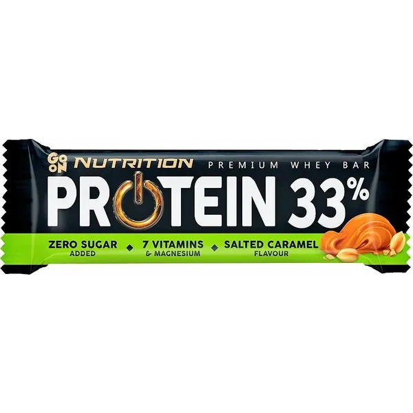 Proteīna batoniņš Nutrition 33% Salted Caramel 50g, Go On