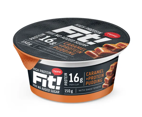Proteīna pudiņš ar sāļo karameli FIT! 150g, Tere