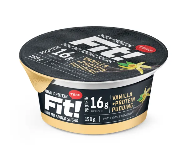 Proteīna pudiņš vaniļas FIT! 150g, Tere