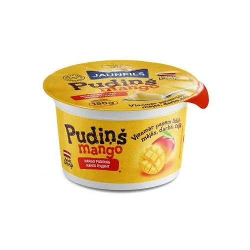 Pudiņš Jaunpils mango 150g
