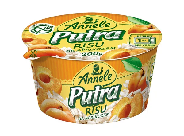 Rīsu putra ANNELE ar aprikozēm 200g