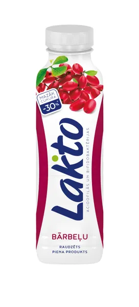 Raudzēts piena produkts LAKTO bārbeļu 450g