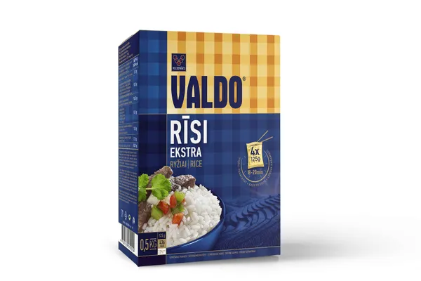 Rīsi Valdo 125gx4