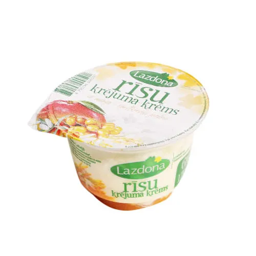 Rīsu krējuma krēms ar mango-smiltsērkšķu piedevu 170g, Lazdona