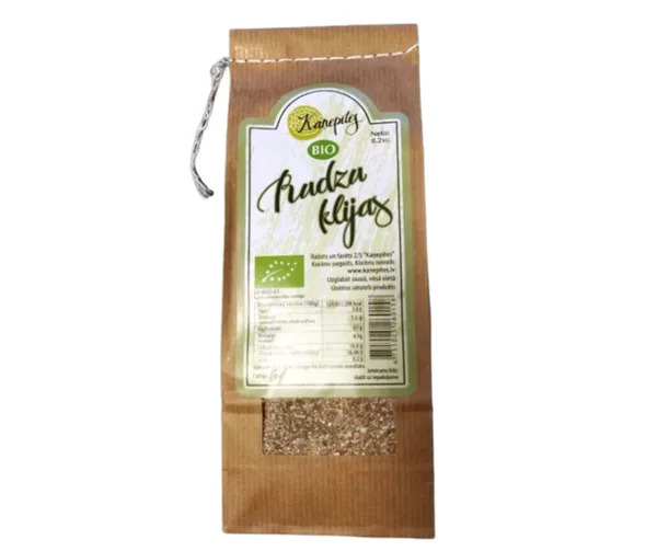 Rudzu Klijas BIO 200g, Kaņepītes