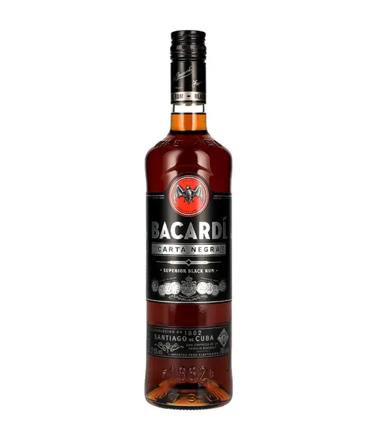 Rums Bacardi Carta Negra 37.5% 0.7l