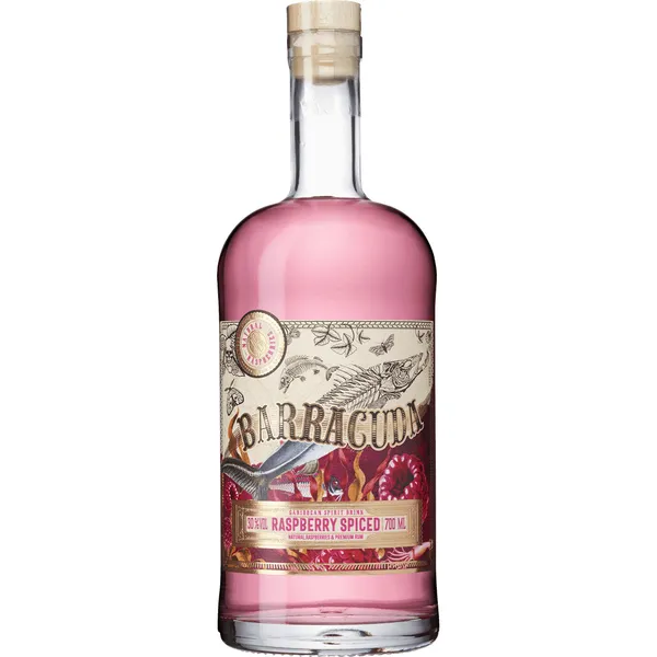 Rums Barracuda Raspberry Spiced 30% 0.7l