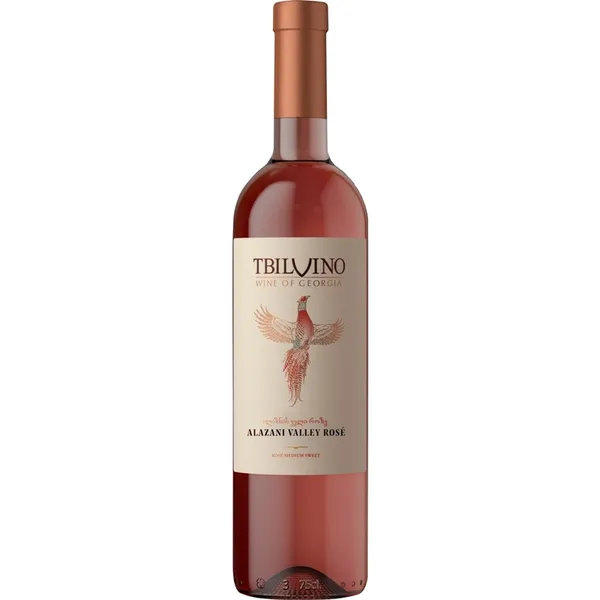 R.vīns Alazanskaja Dolina Rose pussaldais 11% 0.75l