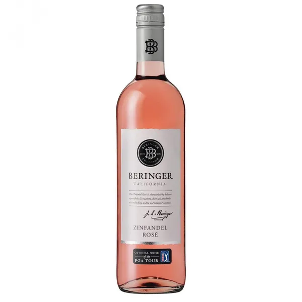 R.vīns Beringer Zinfandel Rose pussausais 10% 0.75l