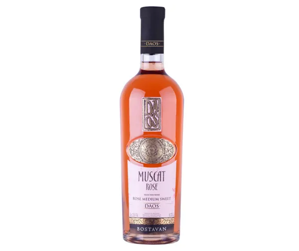 R.vīns Daos Rose Rose pussaldais 12% 0.75l