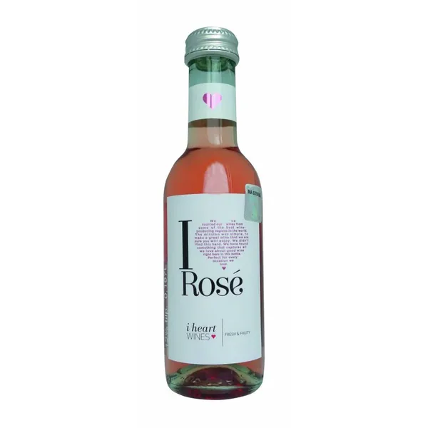 R.vīns I Heart Rose  12%, 0,187L sauss