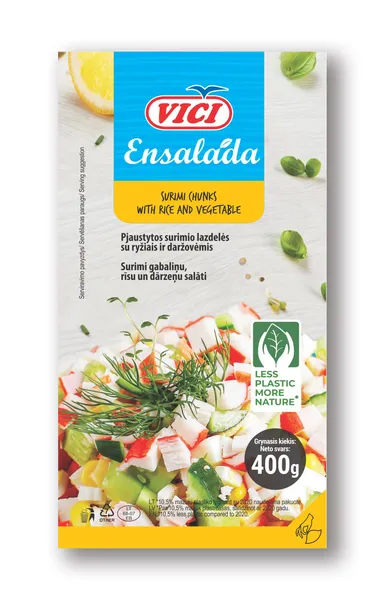 Salāti krabju nūj. ar dārz., rīsiem 400g, Ensalada