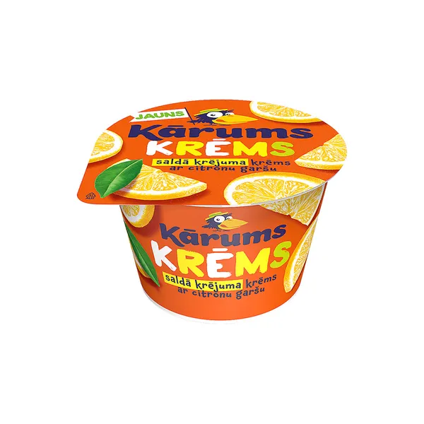 Saldā krējuma krēms KĀRUMS citronu 150g