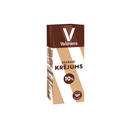 Saldais krējums 10% UHT 200g, Valmiera