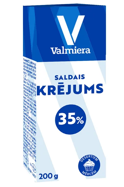 Saldais krējums VALMIERA 35% UHT 200g