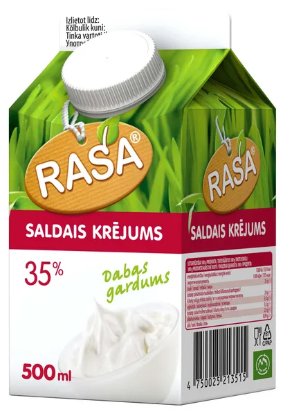 Saldais krējums 35% Rasa 500g