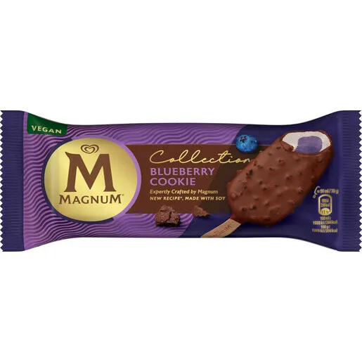 Saldējums Blueberry Cookie 90ml, Magnum