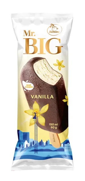 Saldējums MR.BIG vaniļas krējuma uz kociņa 150ml/90g