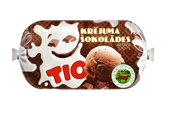 Saldējums TIO krējuma-šokolādes 240g