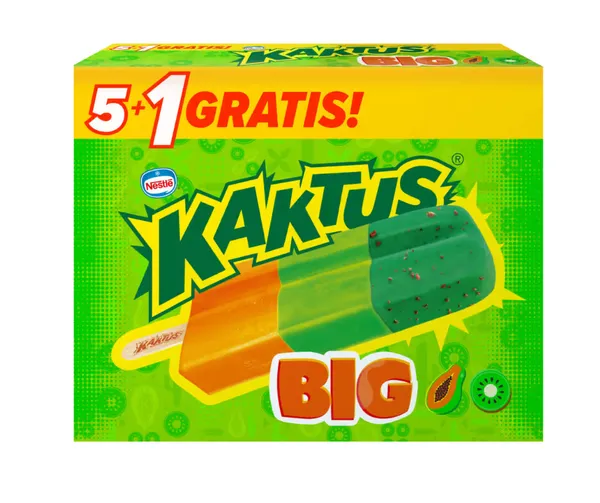 Saldējums sulas Kaktus Big Guava - Mango 75ml/78g