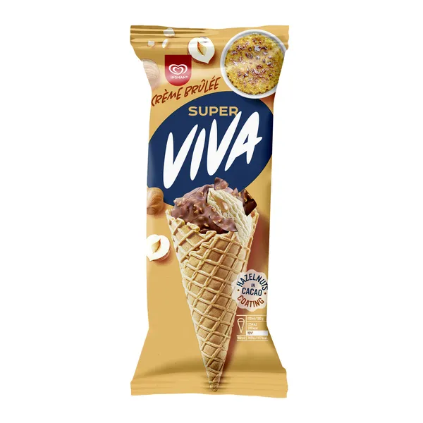 Saldējums Super Viva Creme Brulee 170ml/ 100g, Ingman