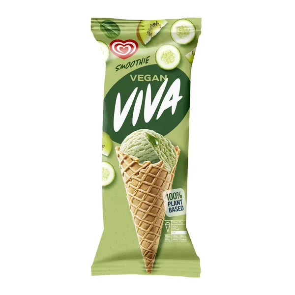 Saldējums Super Viva Green Smoothie Vegan 170ml/97g, Ingman