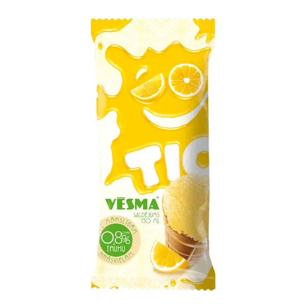 Saldējums Vēsma - citrona vaf.gl.120ml/75g, Tio