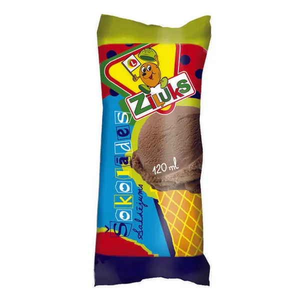 Saldējums šokolādes 120ml/ 65g, Zīļuks