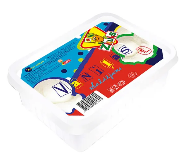 Saldējums vaniļas 1l/ 500g, Zīļuks