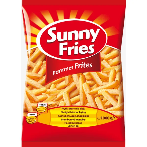 Saldēti frī kartupeļi Sunny Pommes Frites 1000g