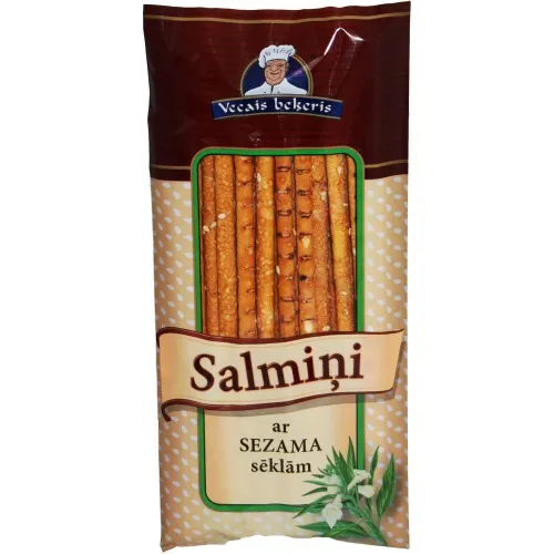 Salmiņi F ar sezama sēklām 70g