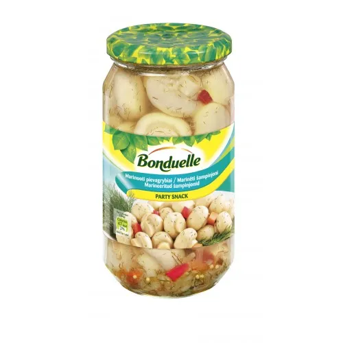 Šampinjoni marinēti Party Snack 540g (290g), Bonduelle