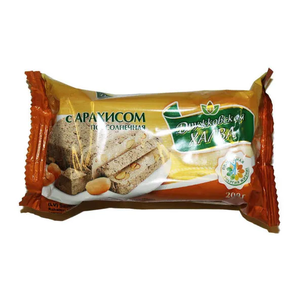 Saulespuķu halva ar zemesriekstiem 200g
