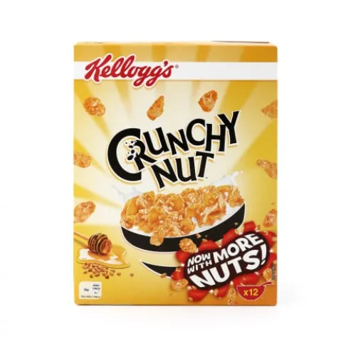 Sausās brokastis Kellogg's Crunchy Nut 375g