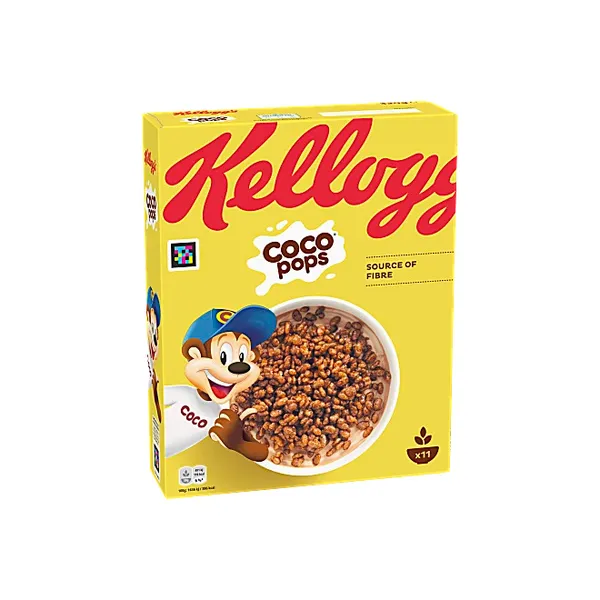 Sausās brokastu pārslas Coco Pops 330g, Kellogg's
