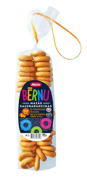 Sausbaranciņas Bērnu MARIO virtenē 180g