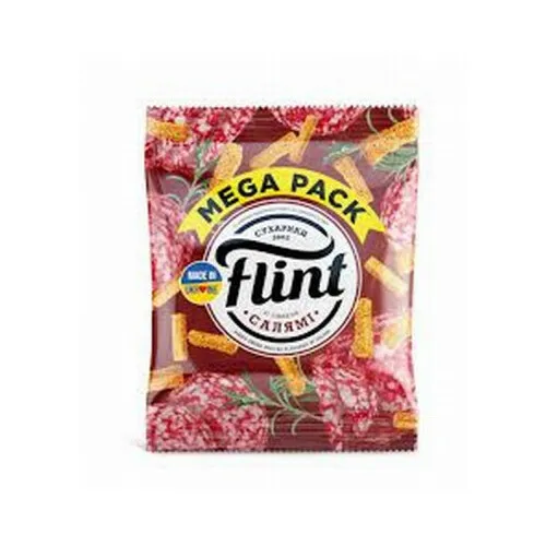 Sausiņi kviešu rudzu Salami 50g, Flint