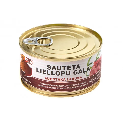 Sautēta liellopu gaļa 325g