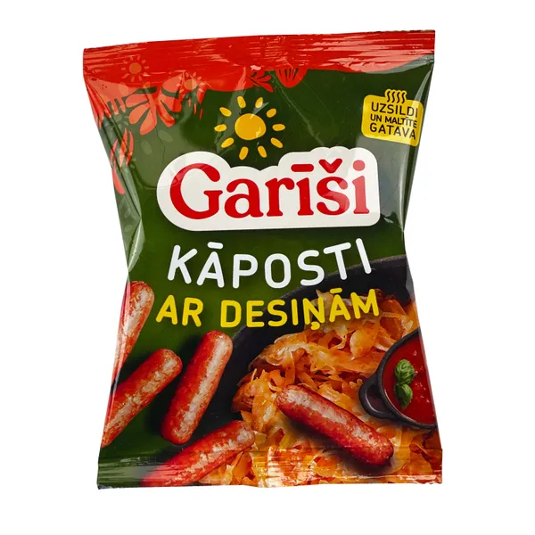 Kāposti sautēti ar desiņām GARĪŠI 400g