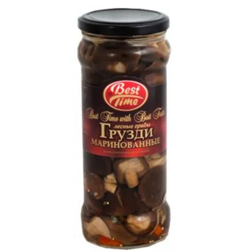 Sēnes marinētas, gruzdi 530g (315g)