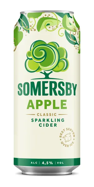 Sidrs Ābolu 4.5% 0.5l CAN, Somersby