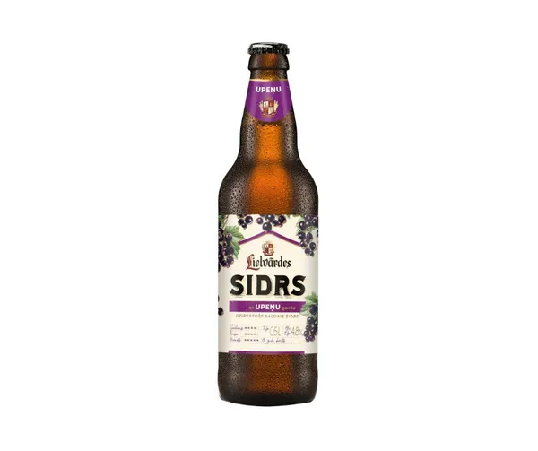 Sidrs ar upeņu garšu 4.8% 0.5l, Lielvārdes.