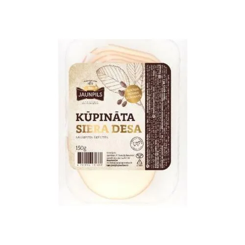 Kūpināta siera desa JAUNPILS šķēlēs 150g