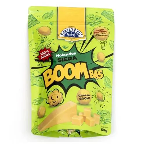 Siera kraukšķi Holandes Boombas 60g, Smiltene