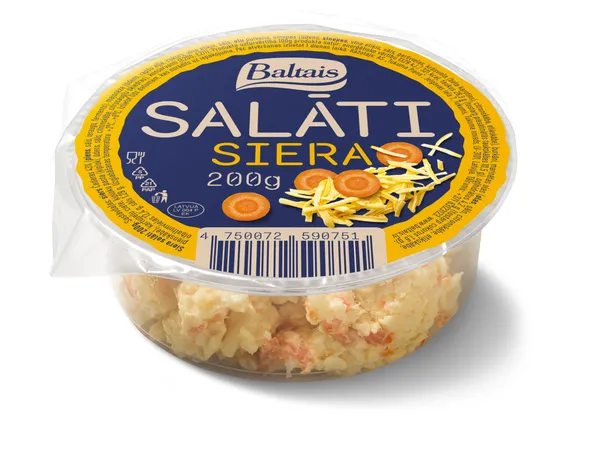 Baltais Siera salāti 200g